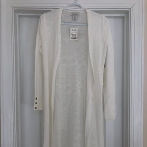 White Cardigan